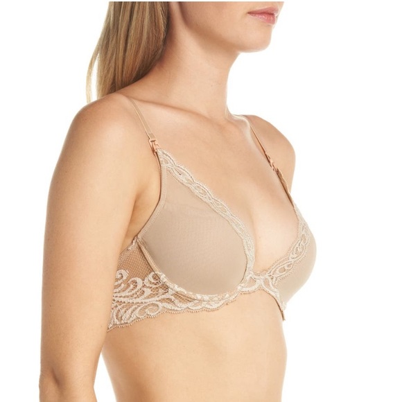 👩🏻🍼Natori Feathers Maternity / Nursing Bra👩🏾🍼 36DD NWT - Picture 3 of 11